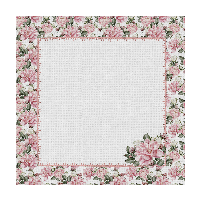 CONJ. GUARDANAPO CLASSIC PEONY - Linha Classic Peony - HD - 