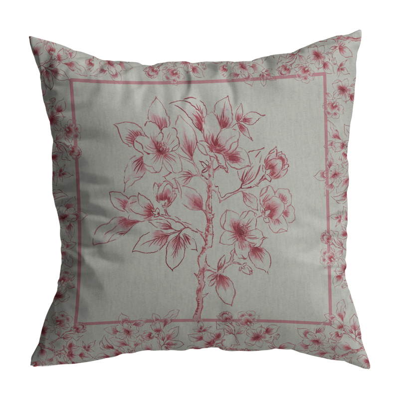ALMOFADA SOFT BLOOM ROSA - Linha Soft Bloom - HD - 