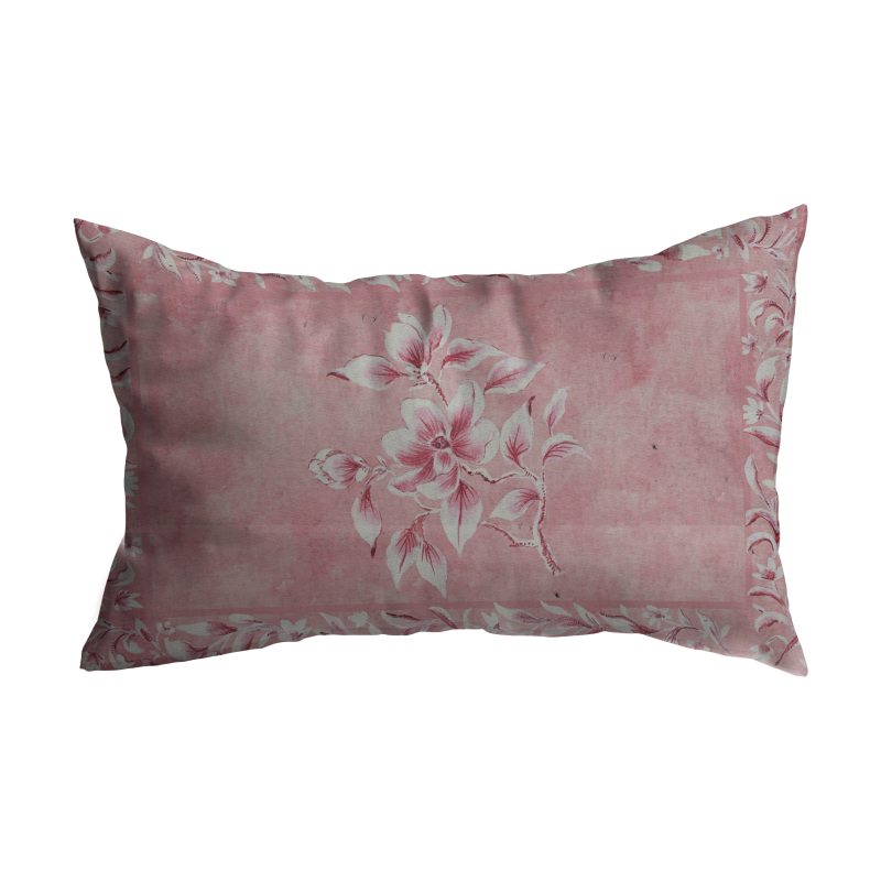 ALMOFADA RIM SOFT BLOOM ROSA - Linha Soft Bloom - HD - 
