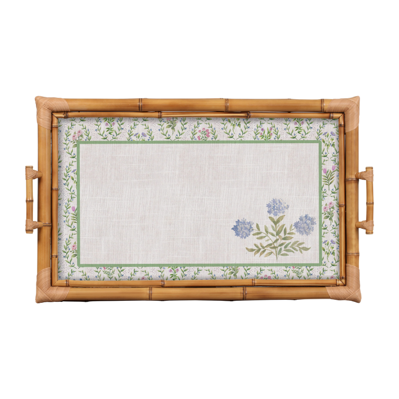 BANDEJA BAMBU DUPLA SECRET GARDEN GG - Linha Secret Garden - 