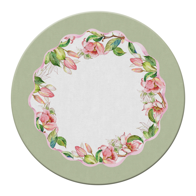 CONJ. CAPINHA JG AMERICANO FLORAL BUNNY - Linha Floral Bunny - HD - 