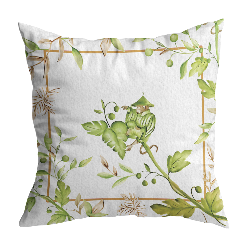 ALMOFADA GREEN MONKEYS - Linha Green Monkeys - HD - 