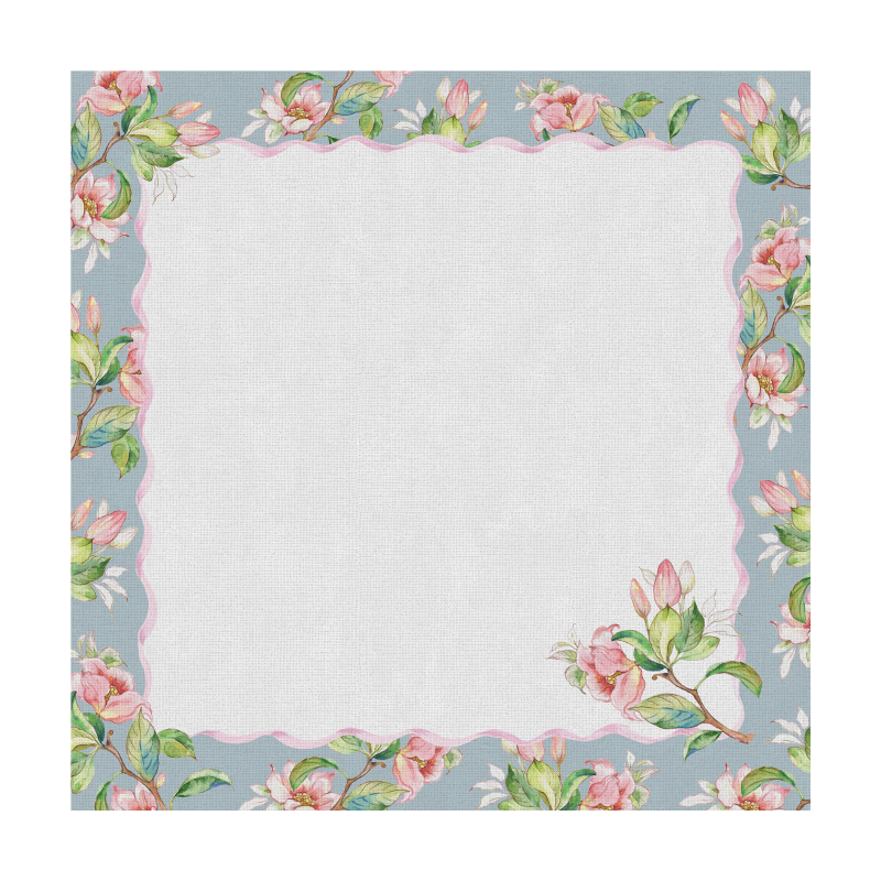 CONJ. GUARDANAPO MOMMY FLOWERS - Linha Mommy Flowers - HD - 