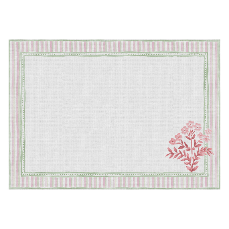 CONJ. JOGO AMERICANO NINA FLOWERS - Linha Nina Flowers - HD - 