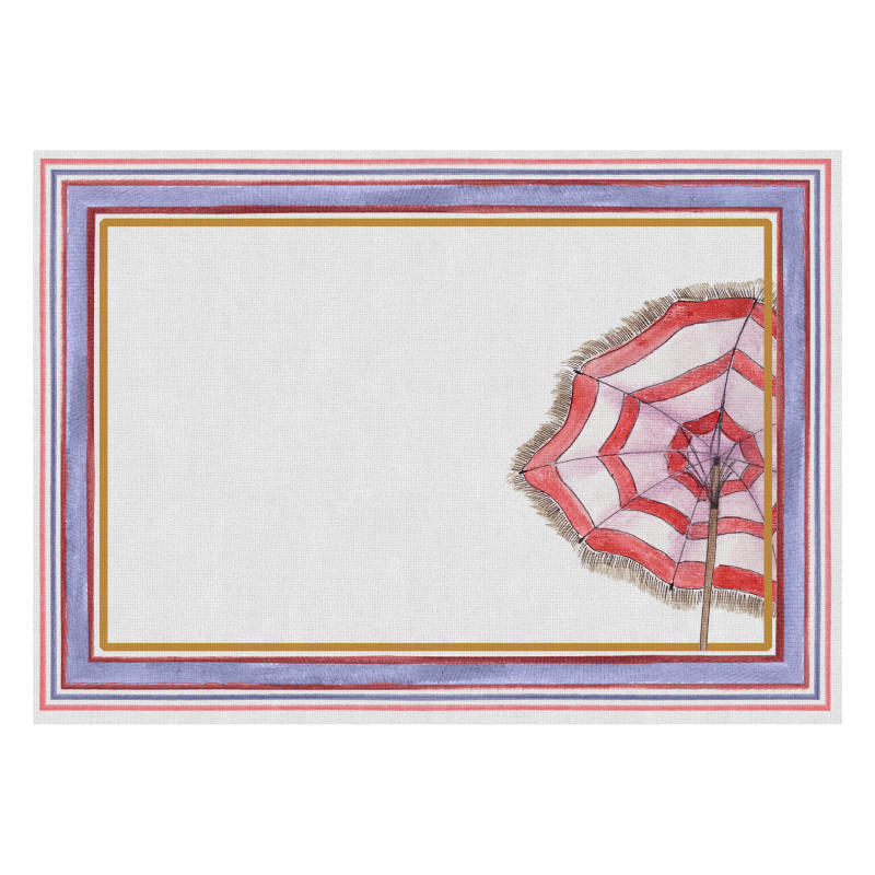 CONJ. JOGO AMERICANO UMBRELLOS - Linha Umbrellos - HD - 