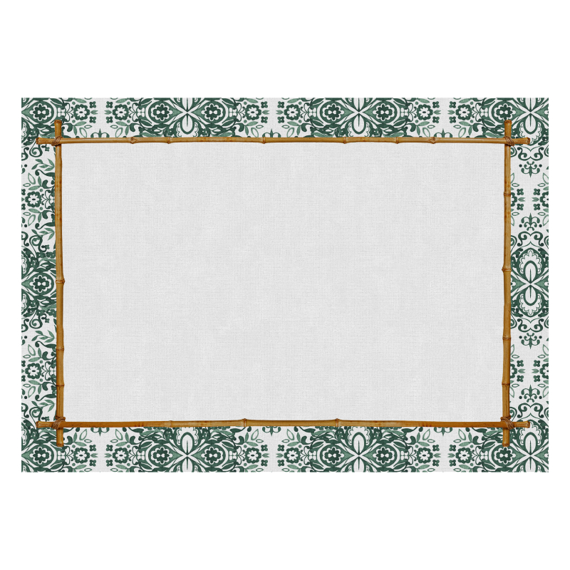 CONJ. JOGO AMERICANO DOLCE MARE GREEN - Linha Dolce Mare - HD - 