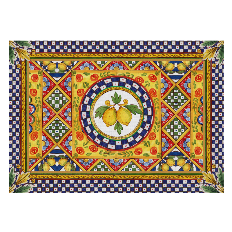 CONJ. JOGO AMERICANO DOLCE TAORMINA - Linha Dolce Taormina - HD - 