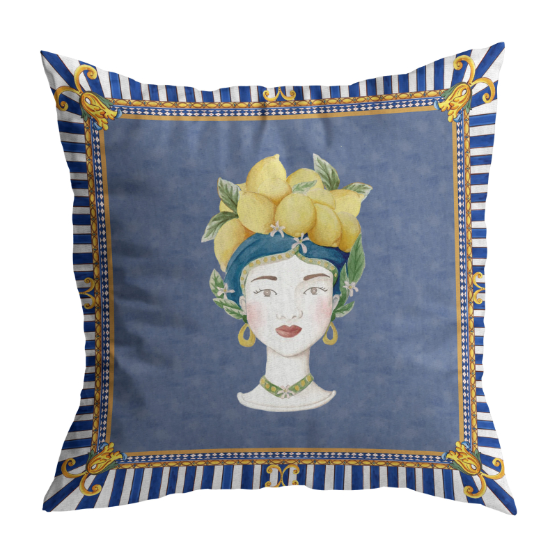 ALMOFADA DOLCE TAORMINA LIMAO - Linha Dolce Taormina - HD - 