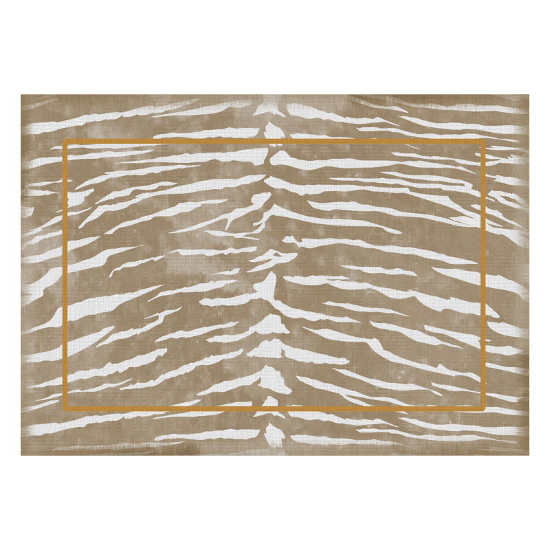 CONJ. JOGO AMERICANO SAFARI ESTAMPADO - Linha Safari - HD - 