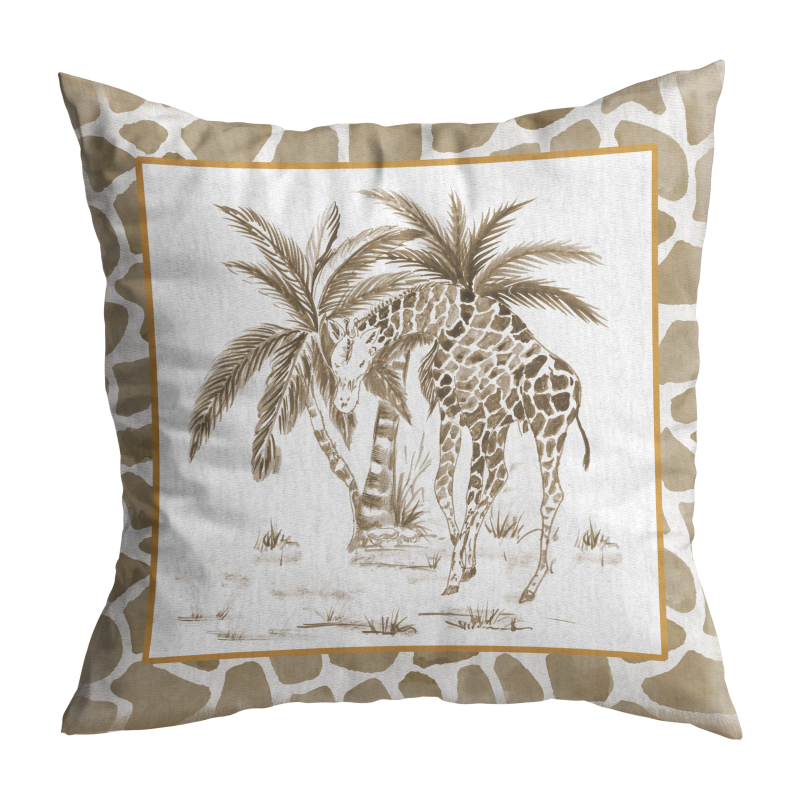 ALMOFADA SAFARI GIRAFA - Linha Safari - HD - 
