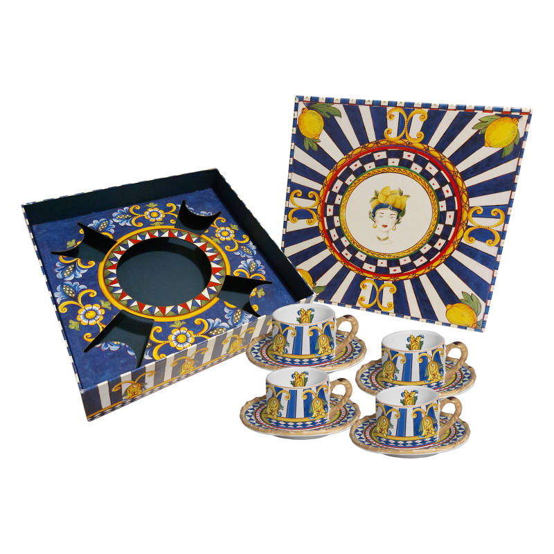 CX PRESENTE XICARA CHA DOLCE TAORMINA - Linha Dolce Taormina - HD - 