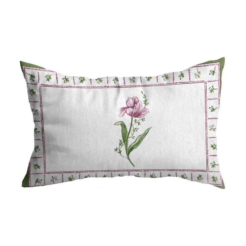ALMOFADA RIM PINK TULIP - Linha Pink Tulip - HD - 