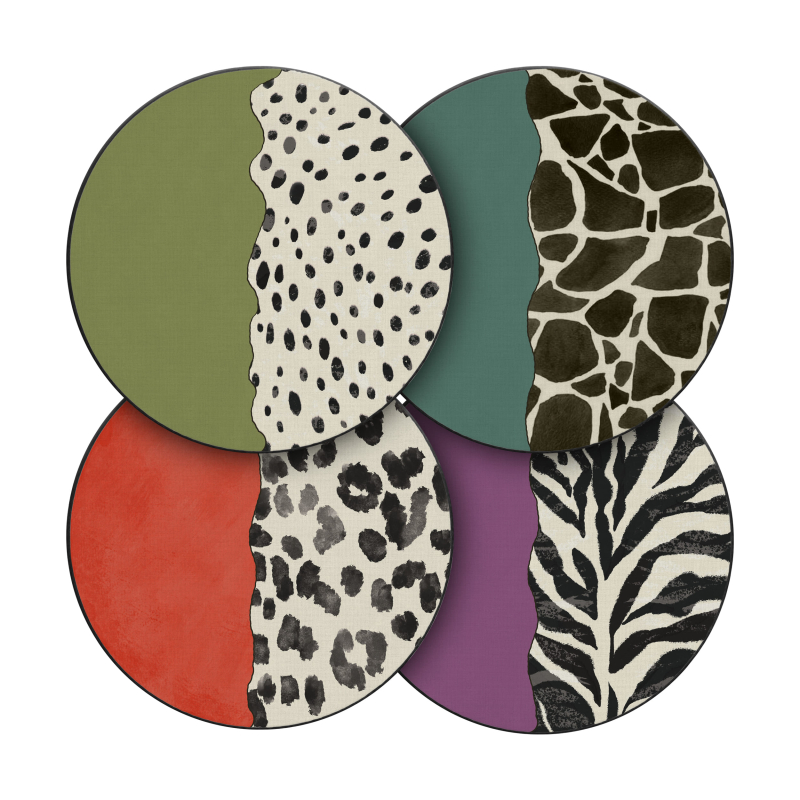 CONJ. CAPINHA JG AMERICANO JUNGLE COLORS - Linha Jungle Colors - HD - 