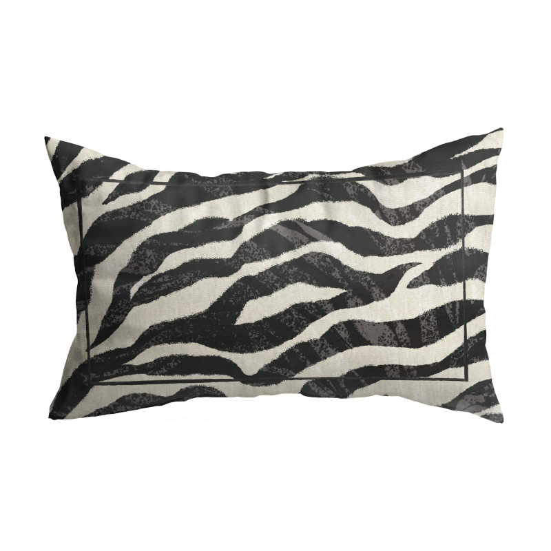 ALMOFADA RIM JUNGLE COLORS ZEBRA - Linha Jungle Colors - HD - 