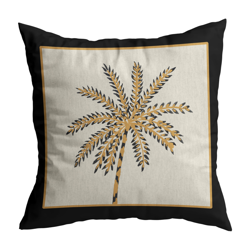ALMOFADA COCONUT GOLD BLACK - Linha Coconut Gold - 