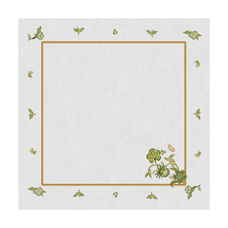 CONJ. GUARDANAPO GOLDEN GARDEN - Linha Golden Garden - 