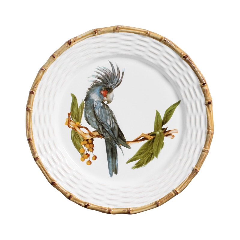 PRATO RASO TROPICAL BIRDS - Linha Tropical Birds - 