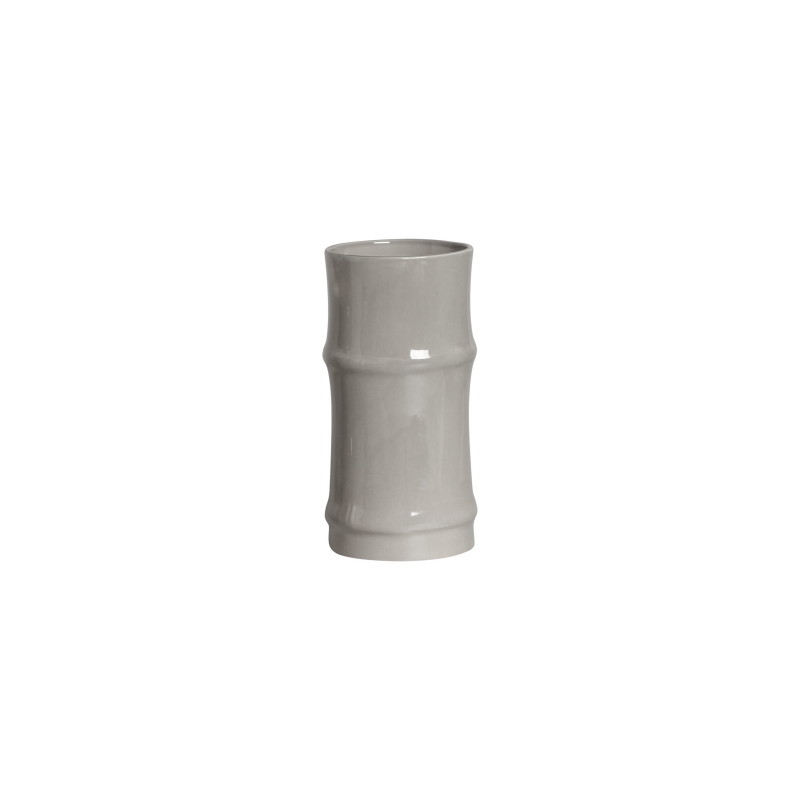 VASO BAMBU MÉDIO CONCRETO - Linha Lançamentos Decoração - 