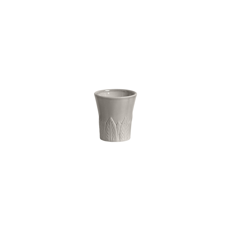 VASO PALM PEQUENO CONCRETO ESMALTE - Linha Lançamentos Decoração - 