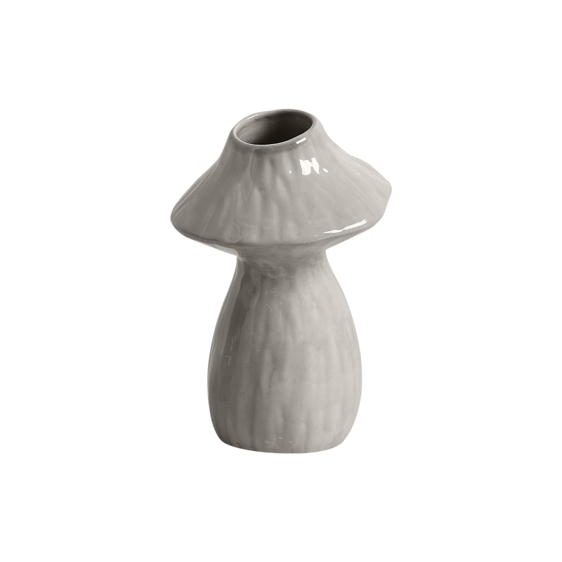 COGUMELO ALBA MÉDIO CONCRETO ESMALTE - Linha Lançamentos Decoração - 