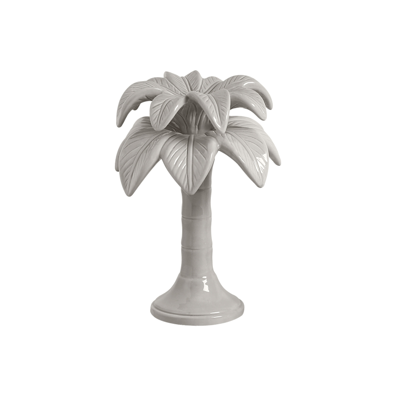 COQUEIRO PALM TREE MÉDIO CONCRETO ESMALTE - Linha Lançamentos Decoração - 