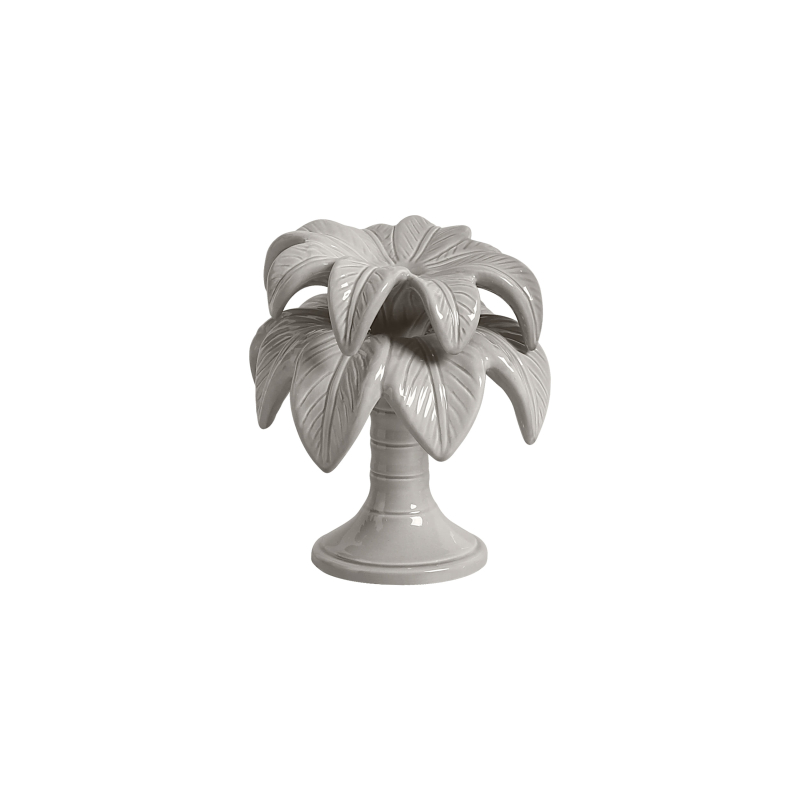 COQUEIRO PALM TREE PEQUENO CONCRETO ESMALTE - Linha Lançamentos Decoração - 