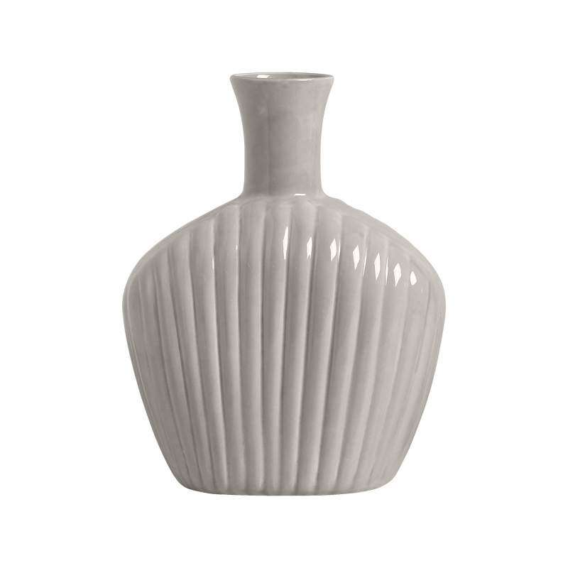 VASO LEKE CONCRETO ESMALTE - Linha Lançamentos Decoração - 