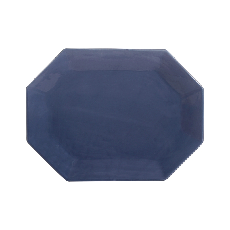 PRATO XANGAI AZUL TATI - Linha Lançamentos Decoração - 