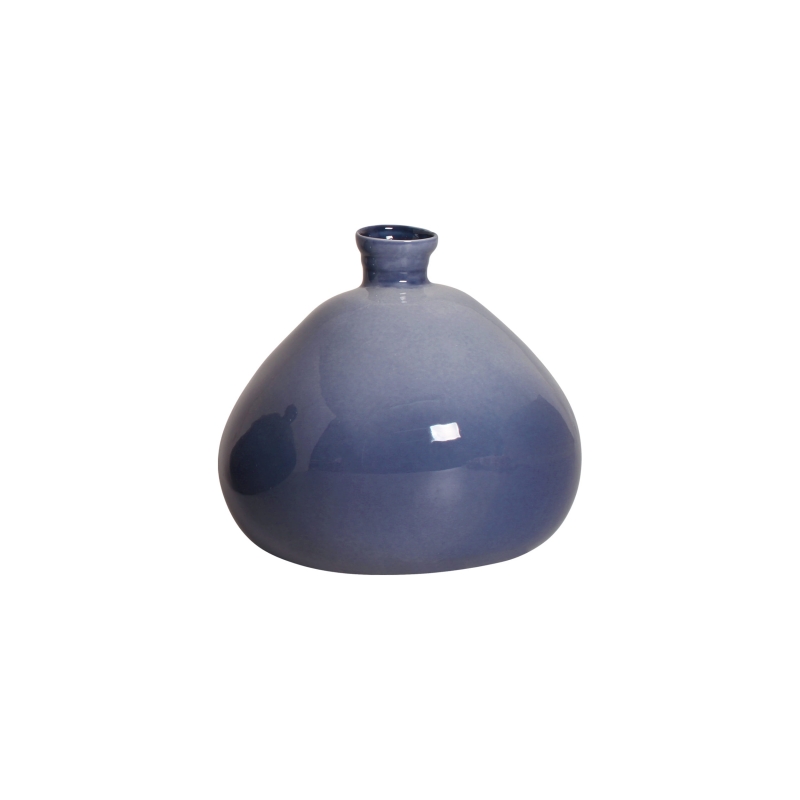 GARRAFA BOLA MÉDIA AZUL TATI - Linha Lançamentos Decoração - 