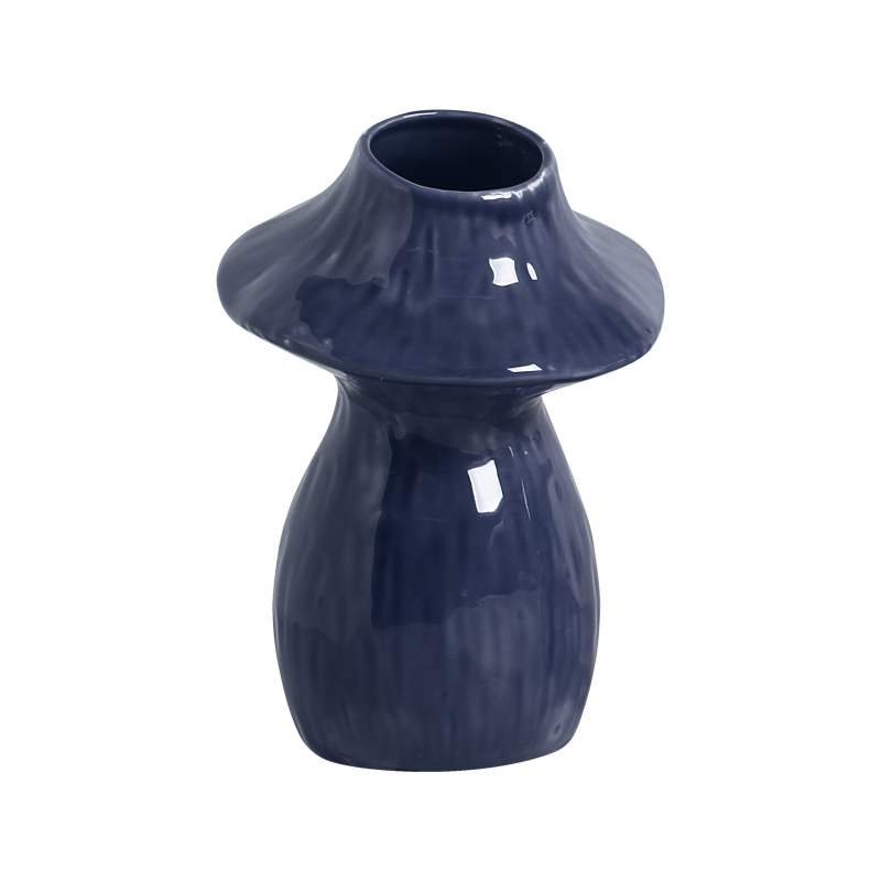 COGUMELO ALBA GRANDE AZUL TATI ESMALTE - Linha Lançamentos Decoração - 