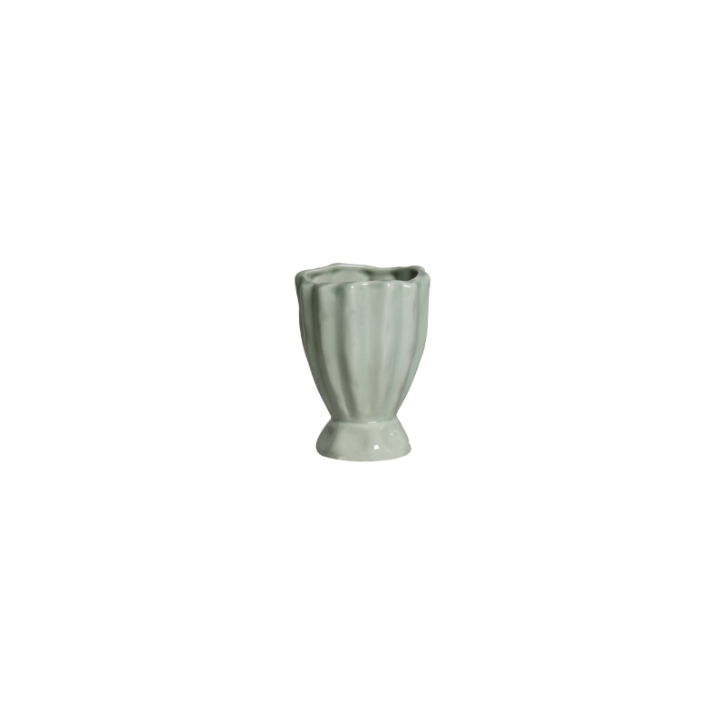 VASO ROMA PEQUENO VERDE TATI - Linha Lançamentos Decoração - 