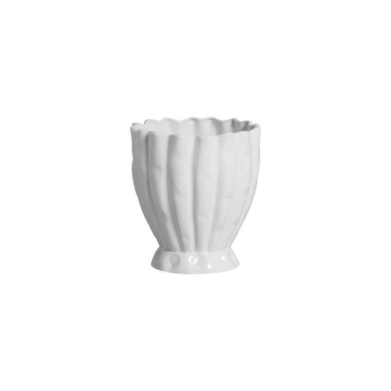 VASO ROMA MÉDIO BRANCO - Linha Lançamentos Decoração - 