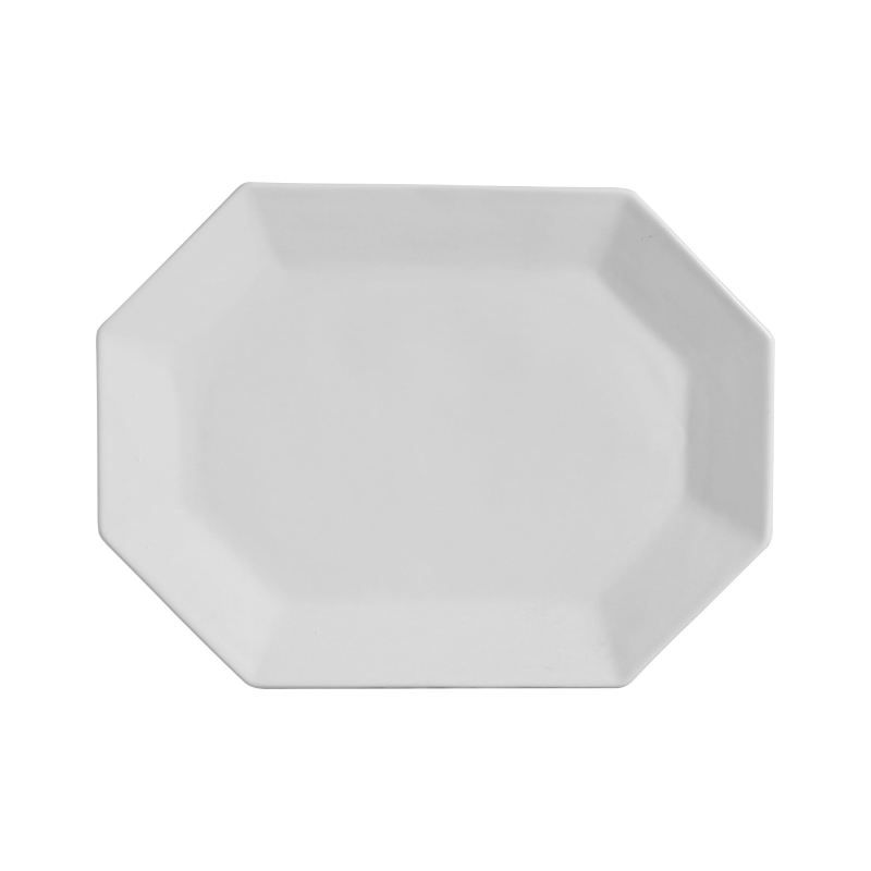PRATO XANGAI BRANCO - Linha Lançamentos Decoração - 