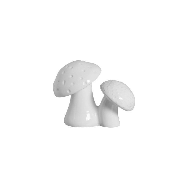 COGUMELO DUPLO BRANCO - Linha Lançamentos Decoração - 