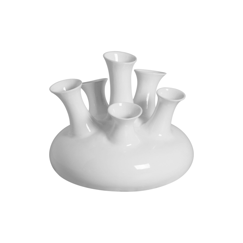 FLOREIRA RUSSIE GRANDE BRANCO - Linha Lançamentos Decoração - 