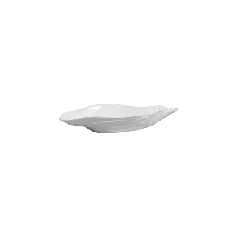 FRUTEIRA OISTER MÉDIA BRANCO ESMALTE - Linha Lançamentos Decoração - 