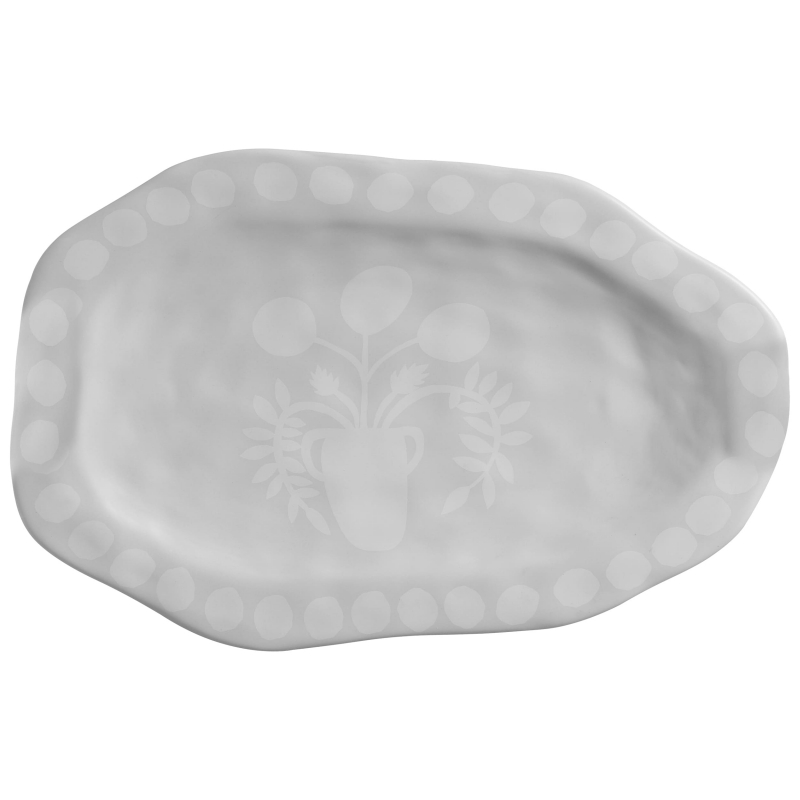 TRAVESSA OVAL GOLDEN SEAL - Linha Golden Seal - 