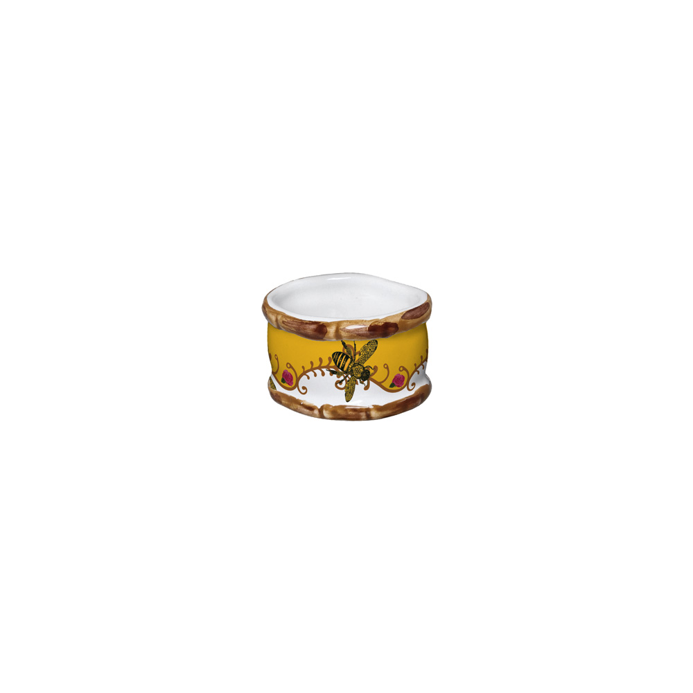 PORTA GUARDANAPO ABEILLES AMARELO - Linha Abeilles - 