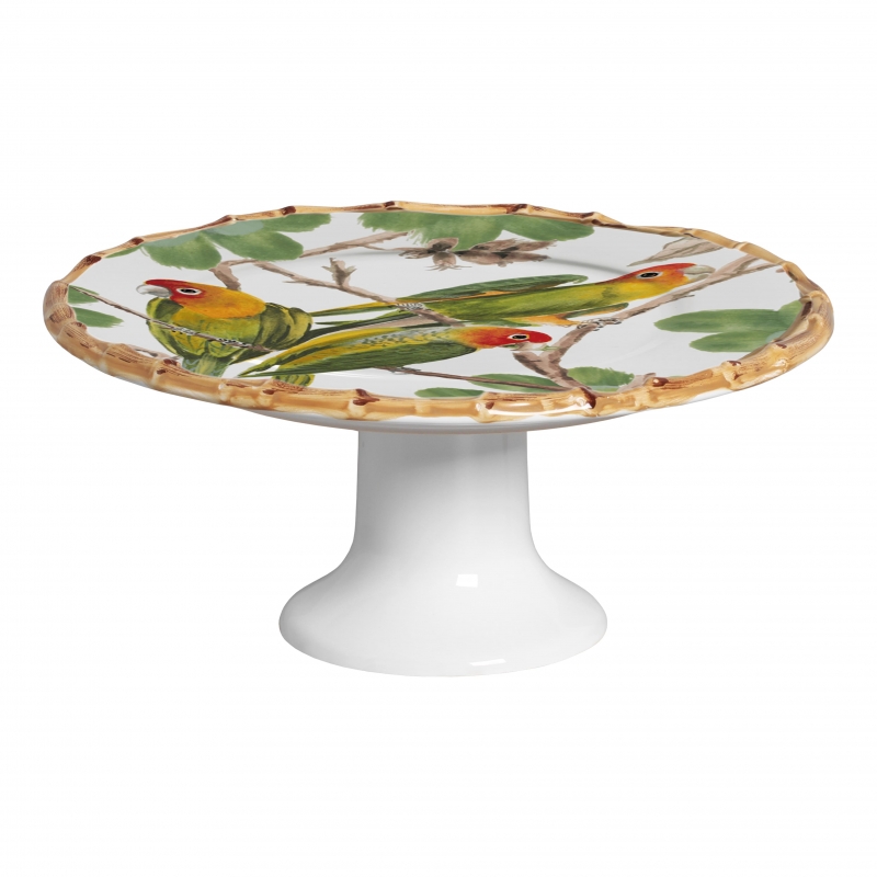 PORTA TORTA GREEN PARROT - Linha Green Parrot - 