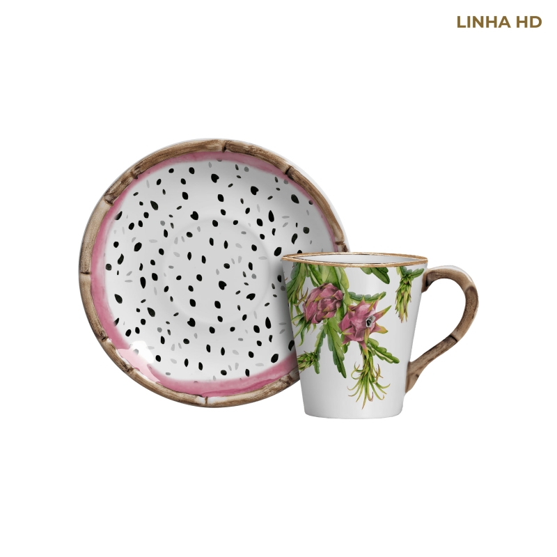 XICARA CHA PITAYA C/ PIRES - Linha Pitaya - HD - 