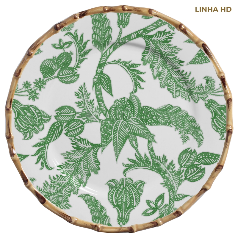 SOUSPLAT FLOWER'S PRINT VERDE - Linha Flower's Print - HD - 