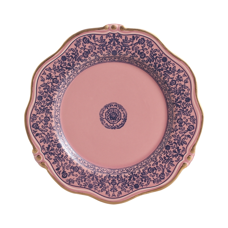 PRATO RASO MANDARIM ROSA - Linha Mandarim - 