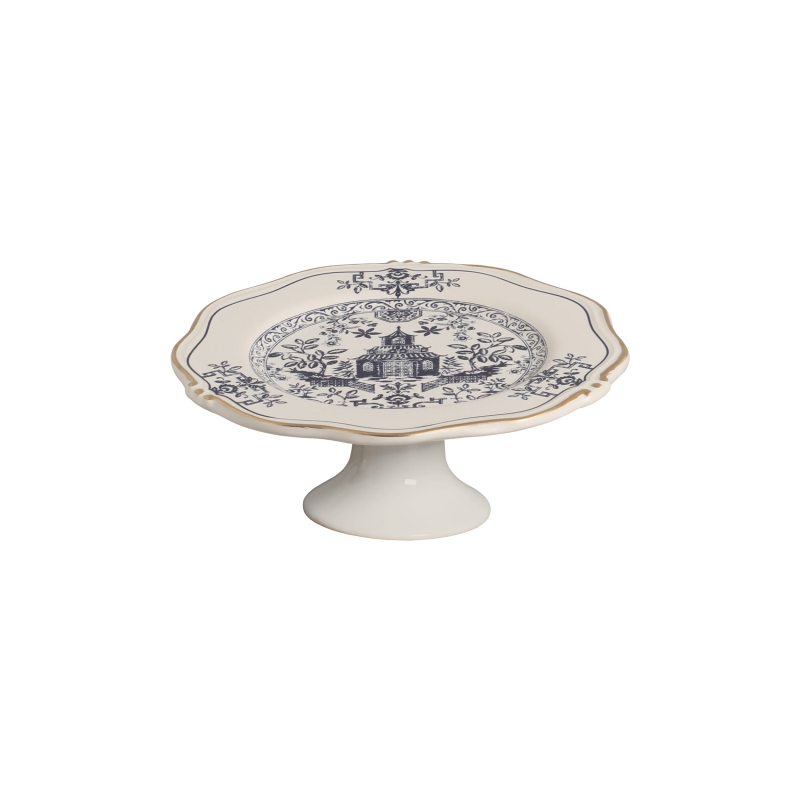 PORTA PETIT FOUR MANDARIM BRANCO MATTE C/ PE - Linha Mandarim - 