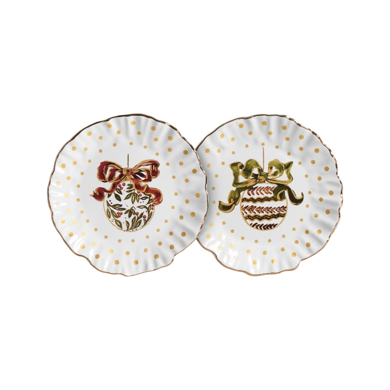 PRATO SOBREMESA CHEERS DE NOEL - Linha Cheers de Noel - 