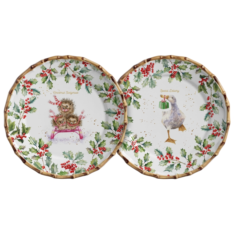 PRATO RASO CHRISTMAS CHEERS - Linha Christmas Cheers - 