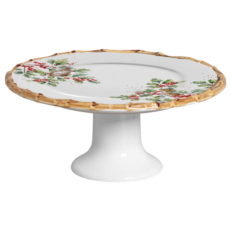 PORTA TORTA CHRISTMAS CHEERS C/ PE - Linha Christmas Cheers - 
