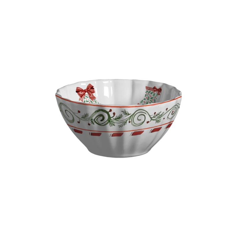 CONJ. 4 BOWL CEREAL TRESORS DE NOEL - Linha Trésors de Noel - 