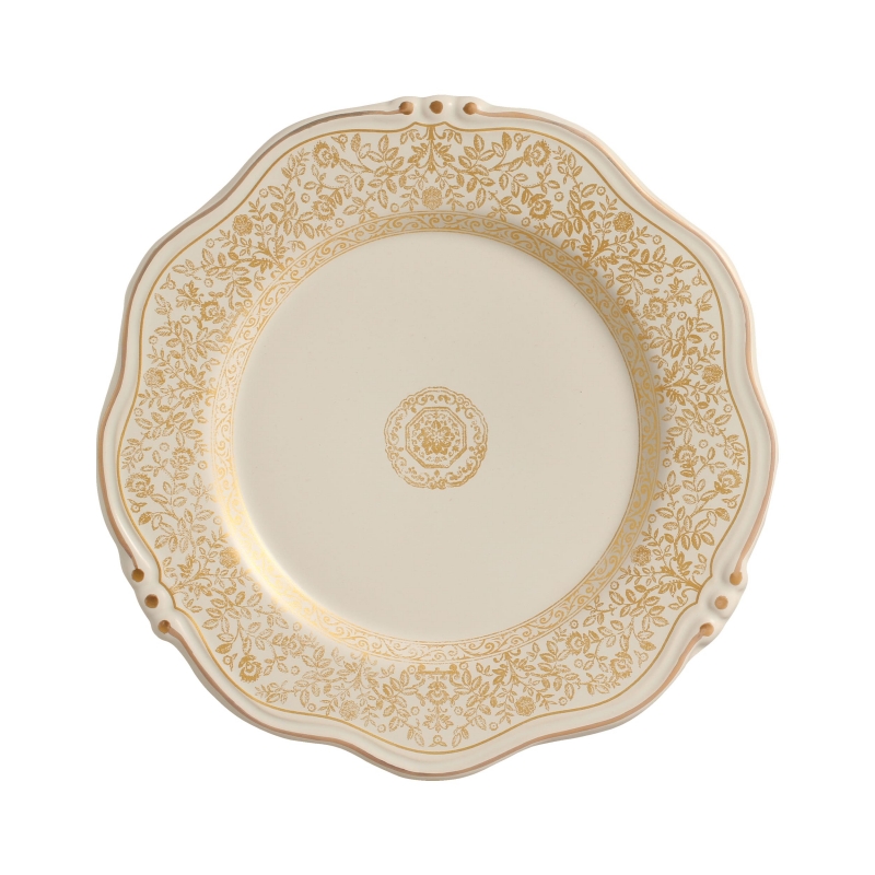 PRATO RASO MANDARIM DOURADO - Linha Mandarim Dourado - 