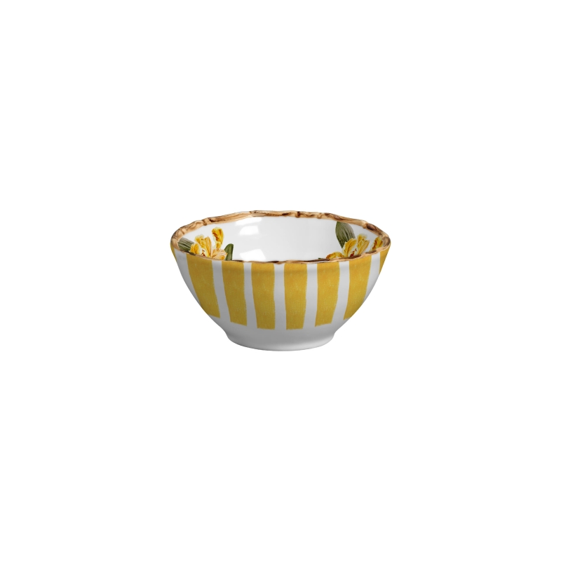 CONJ. 4 BOWL CEREAL ORQUIDEE AMARELA - Linha Orquidée - 