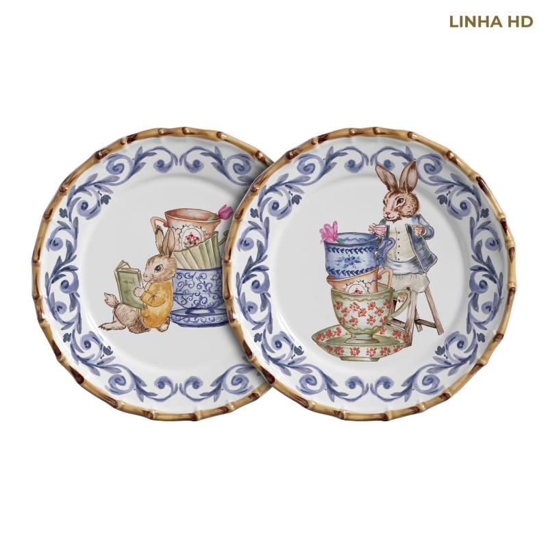 PRATO RASO TEATIME - Linha Teatime - HD - 